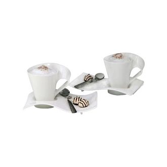 Villeroy & Boch NewWave Caff&egrave; Key Item Coffee for 2 in White at Nordstrom