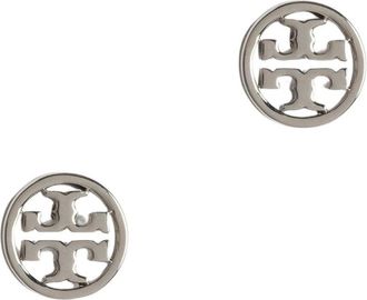 Tory Burch Icon Stud Earring - - Accessories - Donna - Grigio - ONE SIZE