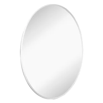 Feridras Specchio Bagno Ovale 45x65 Cm Reversibile Con Bisellatura 2,5 Cm