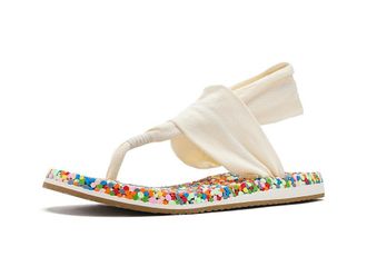 Sanuk Bubble Sling Womens Sandals Rainbow Confetti : 11 B - Medium