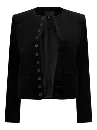 Nili Lotan Patti jack met knopen - Zwart