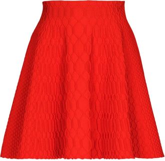 Balmain Mujer, Faldas, Rojo, Talla: M