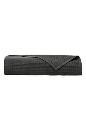 Boll & Branch Signature Texture Stitch Organic Cotton Quilt in Night at Nordstrom, Size King