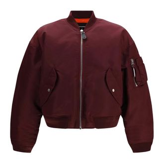 Dsquared2 Bomber Jacket Anni 80 - - Jackets - Uomo - Rosso - M