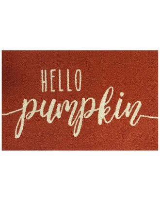 The Rug Market Hello Pumpkin 24X36in Doormat