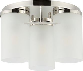 Safavieh Jeffra 3-Light 12.5In Flush Mount