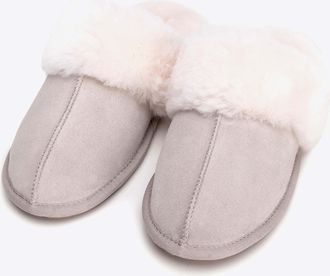 Wittchen Dames Beige Su&egrave;de Leren Pantoffels