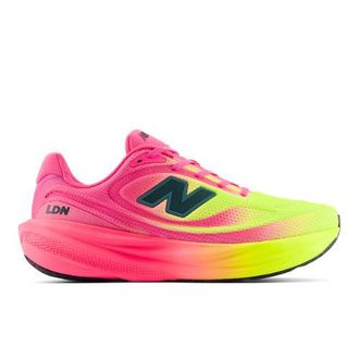 New Balance Mens TCS London Marathon 1080v15 in Green/Pink Synthetic, size 10.5 Wide