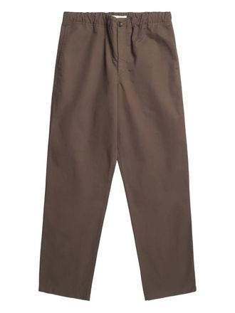 Norse Projects elasticated-waist trousers - Brown