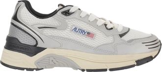 Autry Mesh Polyurethane Panelled Hyperway Low-Top Sneakers