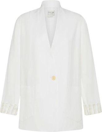 Forte_Forte Dames, Jassen, Wit, Maat: XS