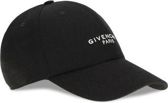 Givenchy Mens Black Cotton Cap (baseball Hat)