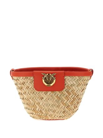 Pinko Love Summer bucket-tas - Beige