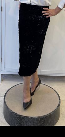 Antonelli Womens Long Island Skirt In Black