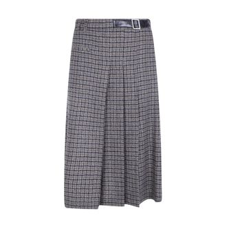 Seventy Rokken, Dames, Grijs, S, Midi Rokken