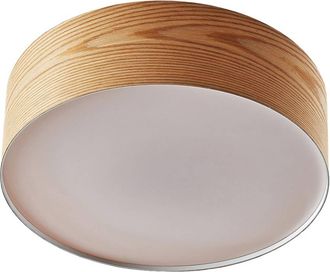 Lindby L&aacute;mpara De Techo dominic En Marr&oacute;n Madera - Lindby
