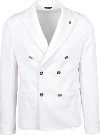 Daniele Alessandrini Double-Breasted Jacket - White