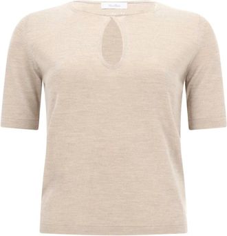 Max Mara Mujer, Camisetas, Beige, Talla: M