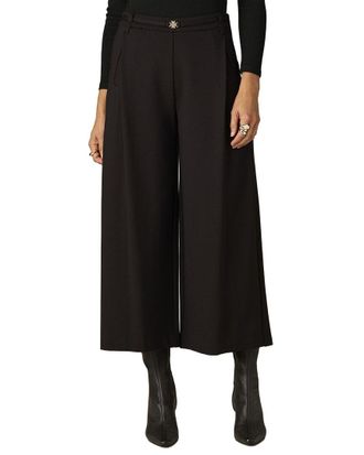 Wit & Wisdom Wit & Wisdom Wide Leg Crop Pleated Trouser