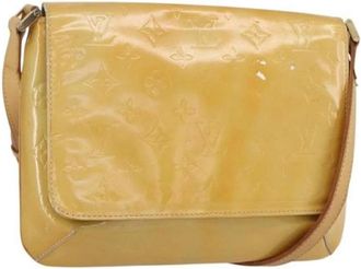Louis Vuitton Pre-owned Cross Body Bag - Dames - Vintage Schoudertas - Geel - ONE Size - Leer - Vintage