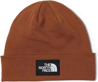 The North Face Dock Worker Recycled Beanie Beanies Burnt Umber, Polyester/Elastane
