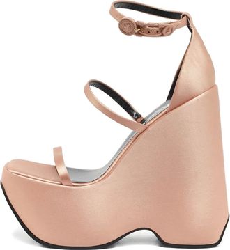 Versace Sandali con suola rialzata 150mm - Rosa