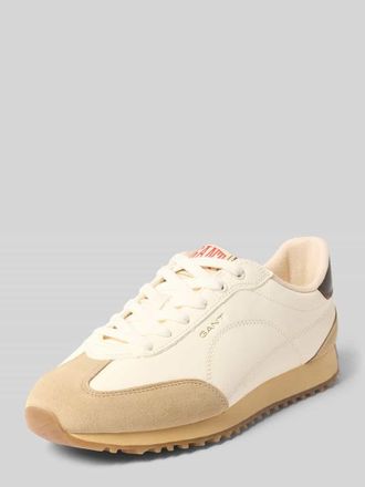 GANT Regular Fit Sneaker aus reinem Leder Modell Beja in Offwhite, Gr&ouml;&szlig;e 37
