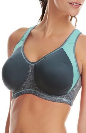 Freya Sonic Underwire Sports Bra in Carbon at Nordstrom, Size 30Ff