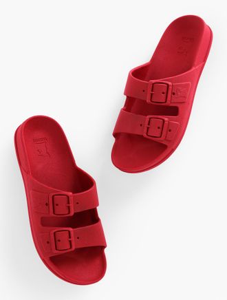 Cacato&egrave;s Rio De Janeiro Slides - Red - 8M Talbots
