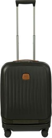 Bric's Taormina 21 Carry-on Expandable Spinner with Pocket in Olive at Nordstrom