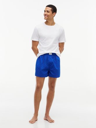 Tommy Hilfiger Mens T-Shirt & Woven Short Pajama Gift Set - Paris Blue - XL