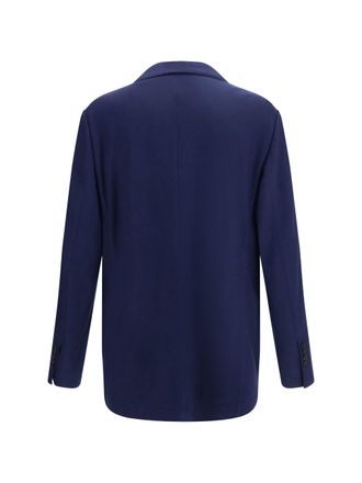Brunello Cucinelli Mens Cashmere Jacket Cobalto Kashmir-Capra Hircus Kashmir/capra