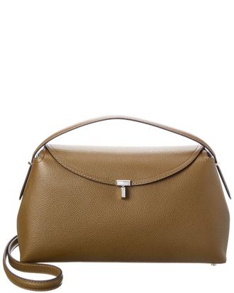Toteme Toteme T-Lock Leather Shoulder Bag