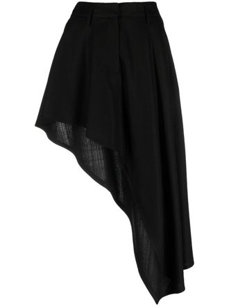 Stella McCartney High waist rok - Zwart