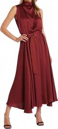 Bishop + Young Micro Plisse Skirt In Sienna