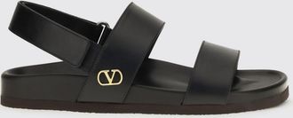 Valentino Garavani Sandali slingback in pelle di vitello con logo VLogo
