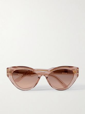 Dior Occhiali Da Sole In Acetato Con Montatura Cat-eye Diorsignature B7i - Rosa