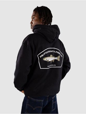 Dravus Hunt&Fish Hoodie schwarz