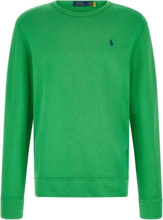 Polo Ralph Lauren Island Loopback Knit Sweatshirt - Heren - Sweatshirts - Groen - XL - Katoen - Hoodies & sweatvesten