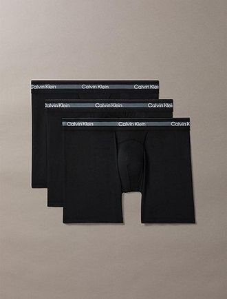 Calvin Klein 3-pack boxers lang - Icon Active Mesh