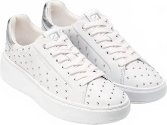 Cole Haan Womens Grandpro Topspin Sneakers In White