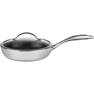 Scanpan CTP 10.25 Inch Covered Saute Pan in Silver at Nordstrom