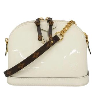 Louis Vuitton Pre-owned Mini Bags, female, White, Size: ONE SIZE Pre-owned Vintage Mini Shoulder Bag