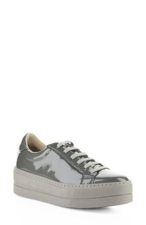 Bos. & Co. Mera Lace-Up Platform Sneaker in Smoke at Nordstrom, Size 10-10.5Us