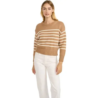 Marea Lake Sweater in Camel/ivory at Nordstrom, Size X-Small