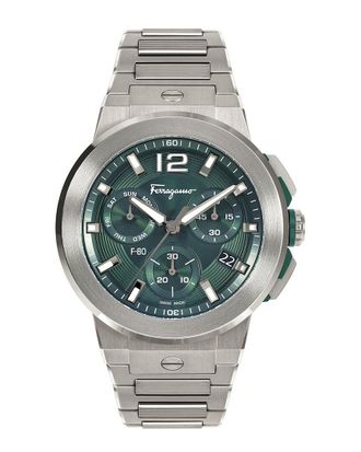 Ferragamo Mens F-80 Titanium Tech Watch
