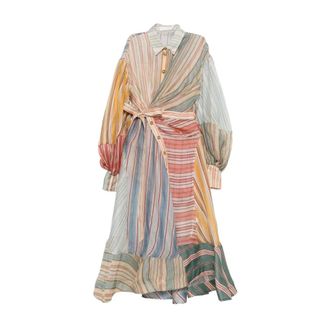 Zimmermann Kleedjes, Dames, Veelkleurig, L, Wikkeljurk