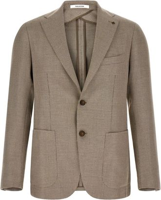Tagliatore Montecarlo Blazer - Heren - Blazers - Bruin - 4XL - Katoen - Jassen
