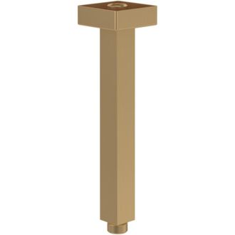 Villeroy & Boch Villeroy&boch - Brazo De Techo Para Ducha Fija Villeroy Et Boch Universal Showers Rect&aacute;ngulo Oro Cepillado