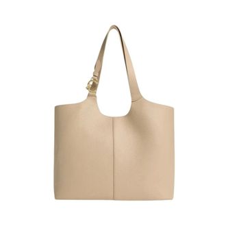 Coccinelle C-Easy Large - Dames - Shoppers - Beige - ONE Size - Tassen